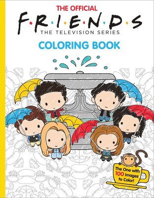 The Official Friends Coloring Book: The One with 100 Images to Color 1