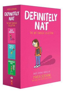 bokomslag Definitely Nat: A Graphic Novel Box Set (Nat Enough #1-3)