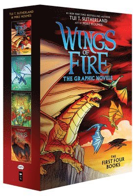 bokomslag Wings of Fire #1-#4: A Graphic Novel Box Set (Wings of Fire Graphic Novels #1-#4)