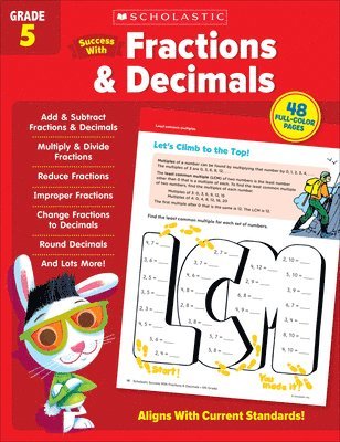 Scholastic Teaching Resources - Scholastic Success with Fractions & Decimals Grade 5 Workbook, Häftad
