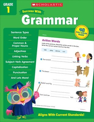 Scholastic Inc. - Success With Grammar, Grade 1, Häftad
