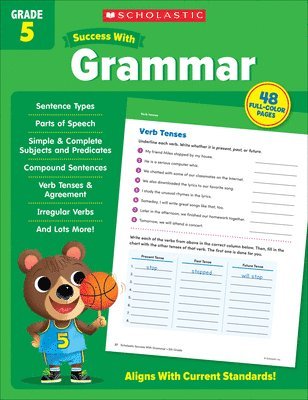 Scholastic Teaching Resources - Scholastic Success with Grammar Grade 5 Workbook, Häftad