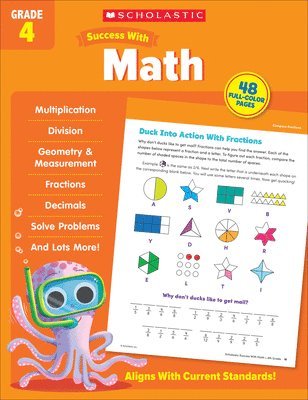 bokomslag Scholastic Success with Math Grade 4 Workbook