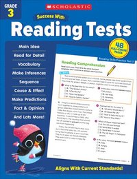 bokomslag Scholastic Success with Reading Tests Grade 3 Workbook