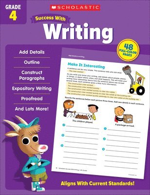 Scholastic Success with Writing Grade 4 Workbook 1