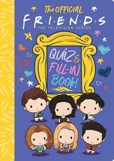 bokomslag Official Friends Quiz and Fill-In Book!