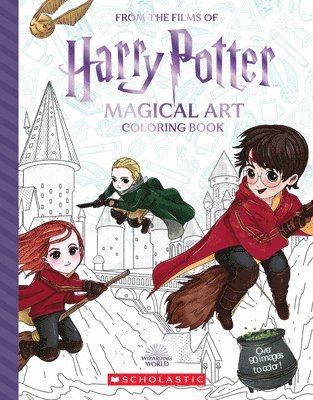 bokomslag Magical Art Coloring Book (Harry Potter)