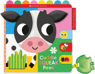 bokomslag Cuddle Squeak Peek Cloth Book: Scholastic Early Learners (Touch and Explore)