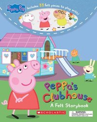 bokomslag Peppa's Clubhouse: A Felt Storybook (Peppa Pig)