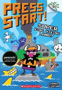 bokomslag Super King Viking Land!: A Branches Book (Press Start! #13)