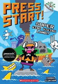 bokomslag Super King Viking Land!: A Branches Book (Press Start! #13)