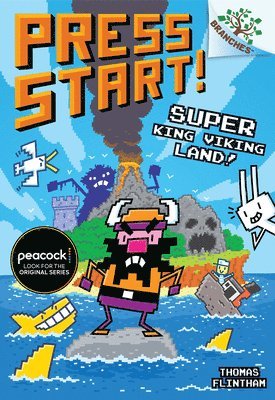 bokomslag Super King Viking Land!: A Branches Book (Press Start! #13)