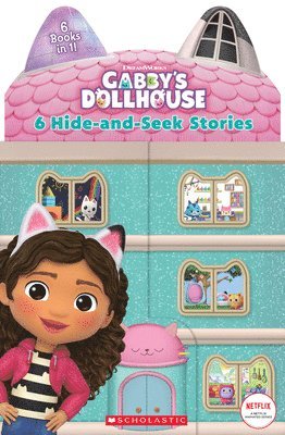 bokomslag 6 Hide-And-Seek Stories (Gabby's Dollhouse Novelty Book)