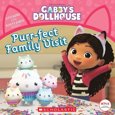 Purr-Fect Family Visit (Gabby's Dollhouse Storybook) 1