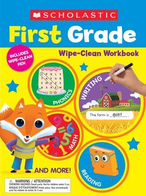 bokomslag Scholastic First Grade Wipe-Clean Workbook