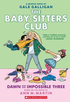 bokomslag Dawn and the Impossible Three: A Graphic Novel (the Baby-Sitters Club #5)