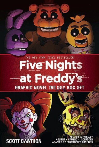 Scott Cawthon, Elley Cooper, Andrea Waggener, Kelly Parra, Carly Anne West - Five Nights at Freddy's Graphic Novel Trilogy Box Set, Häftad