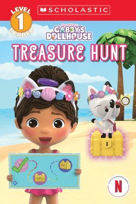 Treasure Hunt (Gabby's Dollhouse: Scholastic Reader, Level 1 #3) 1