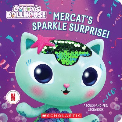 Mercat's Sparkle Surprise!: A Touch-And-Feel Storybook (Gabby's Dollhouse) 1
