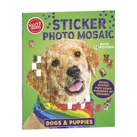 bokomslag Sticker Photo Mosaic: Dogs & Puppies