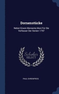 bokomslag Dornenstcke