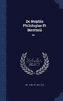 bokomslag De Nuptiis Philologiae Et Mercurii