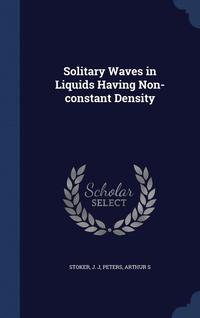 bokomslag Solitary Waves in Liquids Having Non-constant Density