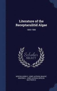 bokomslag Literature of the Receptaculitid Algae