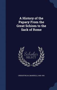bokomslag History of the Papacy From the Great Schism to the Sack of Rome