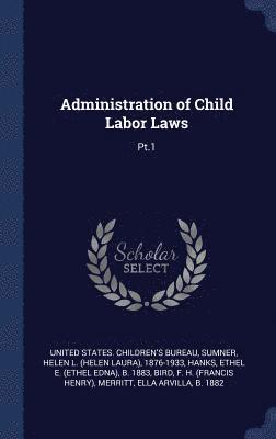 bokomslag Administration of Child Labor Laws