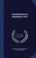 bokomslag Contributions In Geophysics Vol I