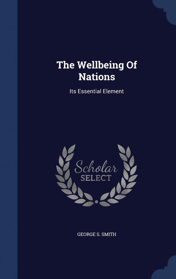 The Wellbeing Of Nations 1
