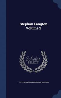 bokomslag Stephan Langton Volume 2