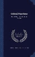 Roberts Edward Baer, Fusfeld Alan R - Critical Functions, Inbunden