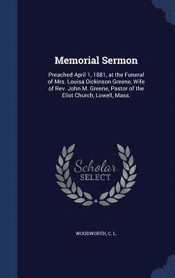 bokomslag Memorial Sermon