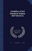 Solubility of Soil Potash in Various Salt Solutions, Inbunden
