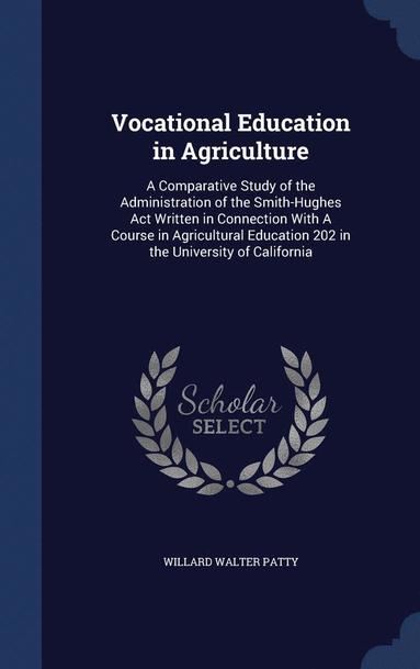 bokomslag Vocational Education in Agriculture