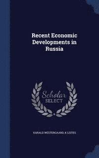 bokomslag Recent Economic Developments in Russia