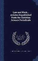 bokomslag Law and Work... Articles Republished From the Christian Science Periodicals