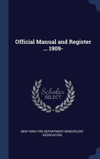 bokomslag Official Manual and Register ... 1909-