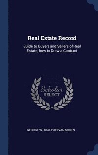 bokomslag Real Estate Record