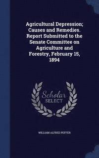 bokomslag Agricultural Depression; Causes and Remedies. Report Submitted to the Senate Committee on Agriculture and Forestry, February 15, 1894