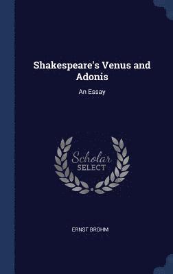 bokomslag Shakespeare's Venus and Adonis