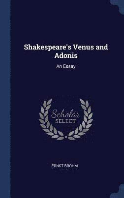 Shakespeare's Venus and Adonis 1