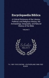 bokomslag Encyclopaedia Biblica