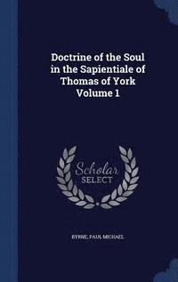 bokomslag Doctrine of the Soul in the Sapientiale of Thomas of York; Volume 1