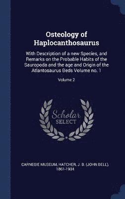 Osteology of Haplocanthosaurus 1