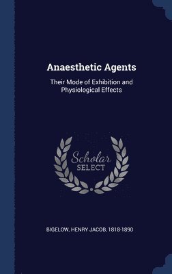 Anaesthetic Agents 1