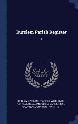 bokomslag Burslem Parish Register