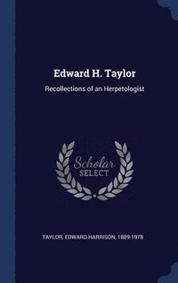 bokomslag Edward H. Taylor